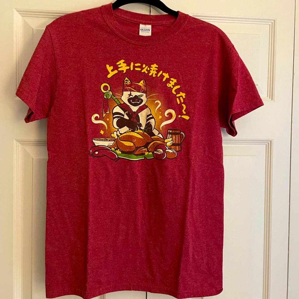 3/$12 - Monster Hunter World Meowscular Chef T-Shirt